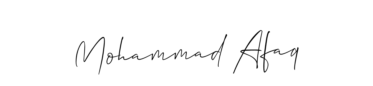 How to Draw Mohammad Afaq signature style? Allison_Script is a latest design signature styles for name Mohammad Afaq. Mohammad Afaq signature style 2 images and pictures png