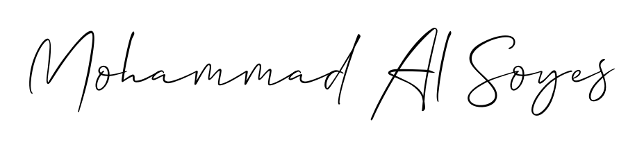 Transform the name Mohammad Al Soyes into a signature masterpiece using Allison_Script font. Ideal for photographers, artists, and creators looking for watermarks. Mohammad Al Soyes signature style 2 images and pictures png