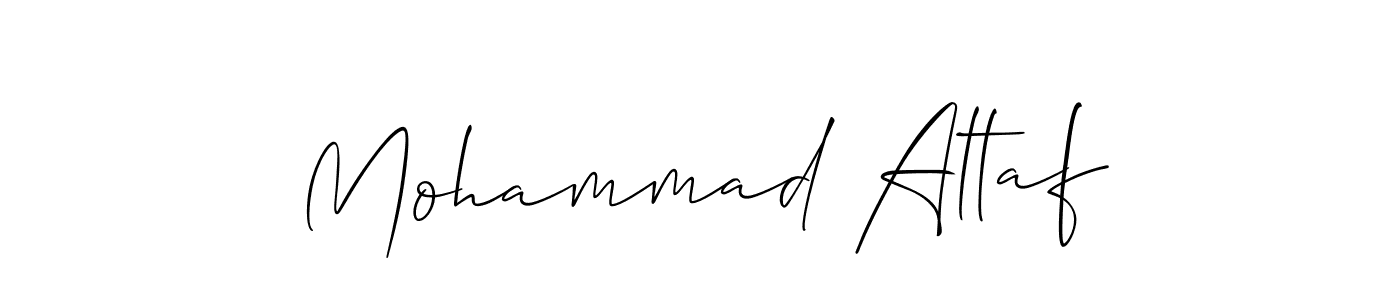 Make a beautiful signature design for name Mohammad Altaf. Use this online signature maker to create a handwritten signature for free. Mohammad Altaf signature style 2 images and pictures png