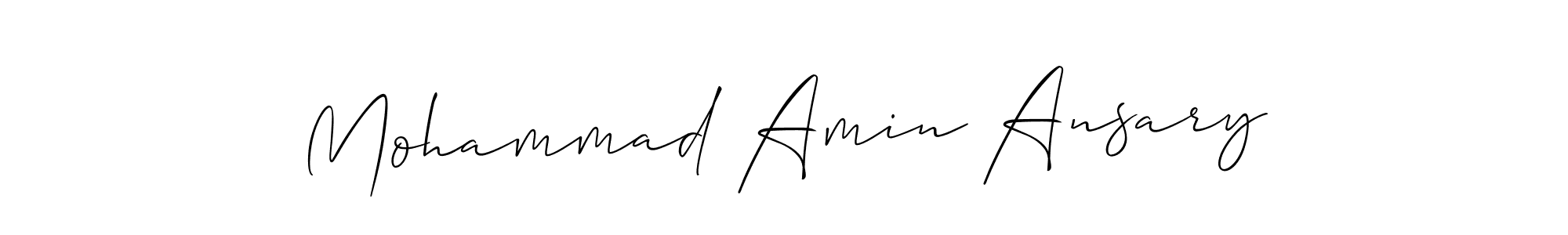 Best and Professional Signature Style for Mohammad Amin Ansary. Allison_Script Best Signature Style Collection. Mohammad Amin Ansary signature style 2 images and pictures png