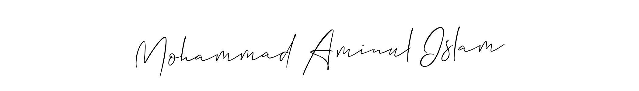 It looks lik you need a new signature style for name Mohammad Aminul Islam. Design unique handwritten (Allison_Script) signature with our free signature maker in just a few clicks. Mohammad Aminul Islam signature style 2 images and pictures png