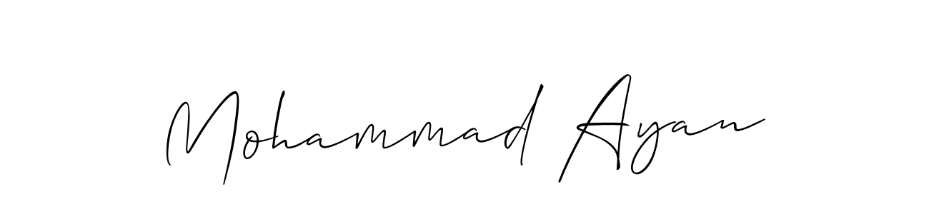 This is the best signature style for the Mohammad Ayan name. Also you like these signature font (Allison_Script). Mix name signature. Mohammad Ayan signature style 2 images and pictures png