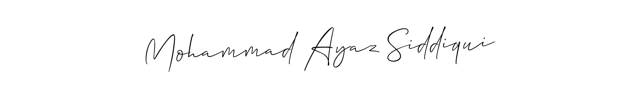 Similarly Allison_Script is the best handwritten signature design. Signature creator online .You can use it as an online autograph creator for name Mohammad Ayaz Siddiqui. Mohammad Ayaz Siddiqui signature style 2 images and pictures png