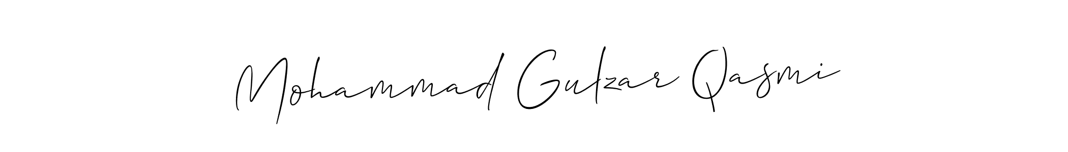 You can use this online signature creator to create a handwritten signature for the name Mohammad Gulzar Qasmi. This is the best online autograph maker. Mohammad Gulzar Qasmi signature style 2 images and pictures png