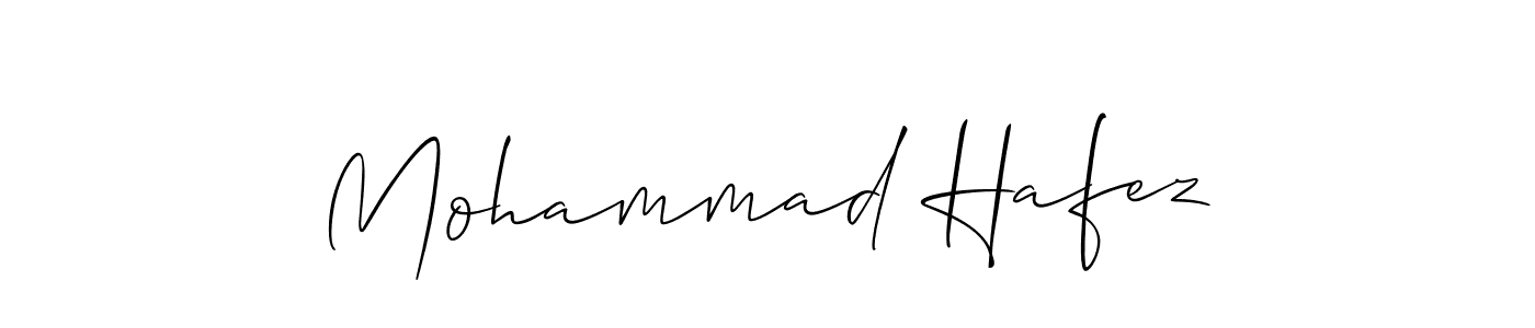 Also You can easily find your signature by using the search form. We will create Mohammad Hafez name handwritten signature images for you free of cost using Allison_Script sign style. Mohammad Hafez signature style 2 images and pictures png