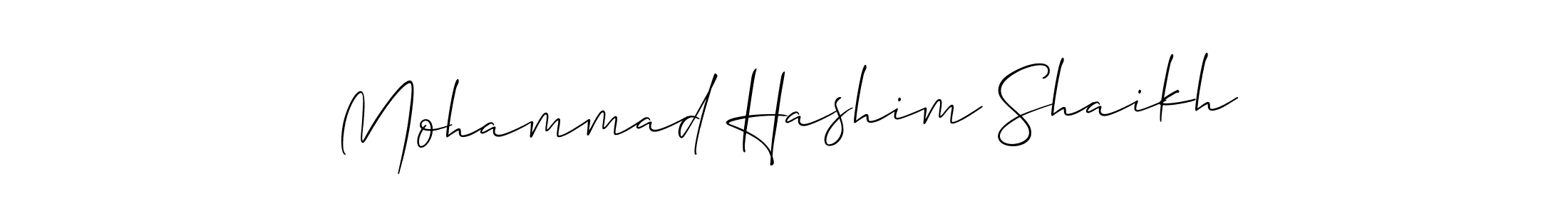 Similarly Allison_Script is the best handwritten signature design. Signature creator online .You can use it as an online autograph creator for name Mohammad Hashim Shaikh. Mohammad Hashim Shaikh signature style 2 images and pictures png