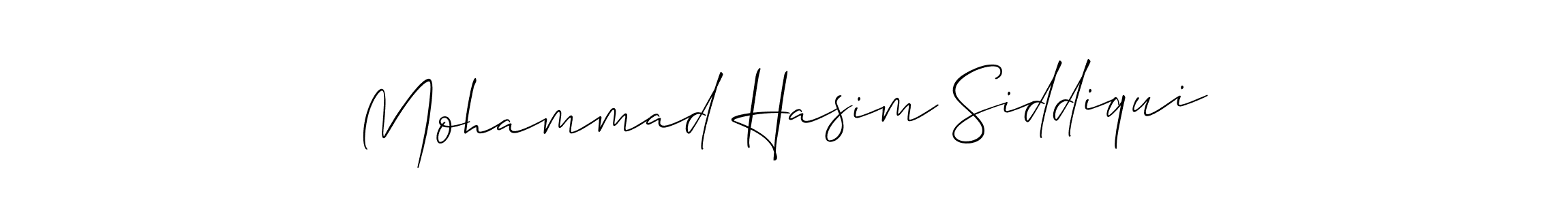 This is the best signature style for the Mohammad Hasim Siddiqui name. Also you like these signature font (Allison_Script). Mix name signature. Mohammad Hasim Siddiqui signature style 2 images and pictures png