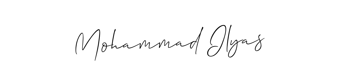 Also You can easily find your signature by using the search form. We will create Mohammad Ilyas name handwritten signature images for you free of cost using Allison_Script sign style. Mohammad Ilyas signature style 2 images and pictures png