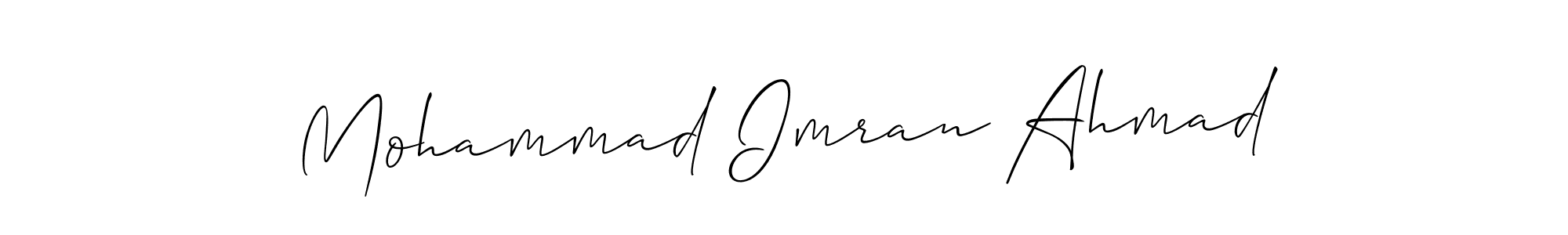Make a beautiful signature design for name Mohammad Imran Ahmad. Use this online signature maker to create a handwritten signature for free. Mohammad Imran Ahmad signature style 2 images and pictures png