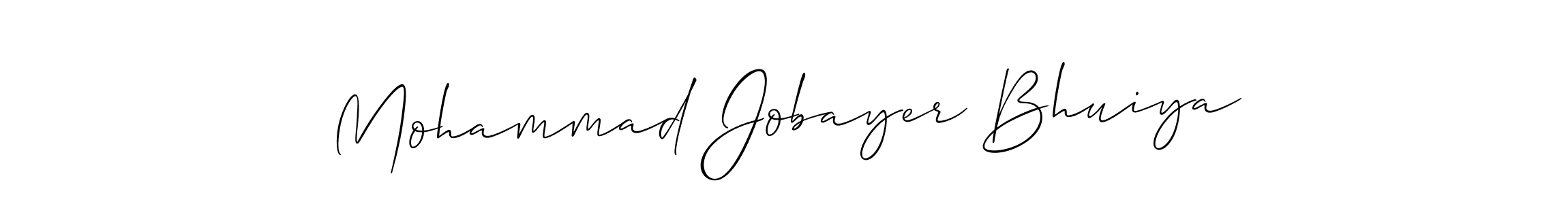 Check out images of Autograph of Mohammad Jobayer Bhuiya name. Actor Mohammad Jobayer Bhuiya Signature Style. Allison_Script is a professional sign style online. Mohammad Jobayer Bhuiya signature style 2 images and pictures png