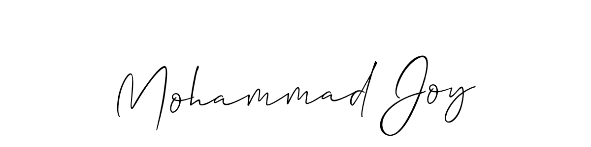 Make a short Mohammad Joy signature style. Manage your documents anywhere anytime using Allison_Script. Create and add eSignatures, submit forms, share and send files easily. Mohammad Joy signature style 2 images and pictures png