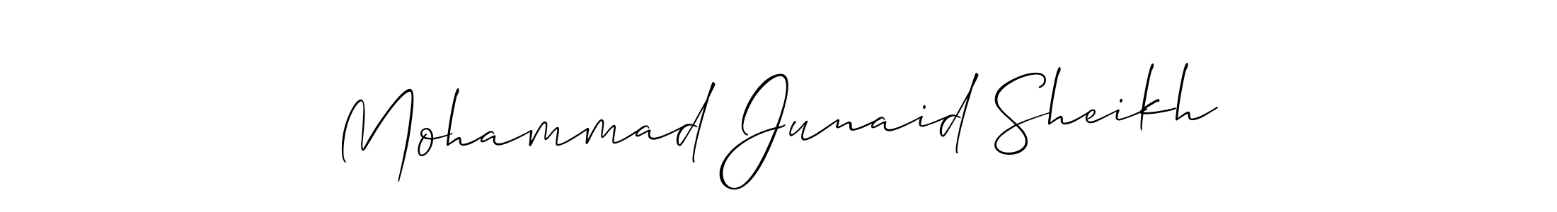 Here are the top 10 professional signature styles for the name Mohammad Junaid Sheikh. These are the best autograph styles you can use for your name. Mohammad Junaid Sheikh signature style 2 images and pictures png