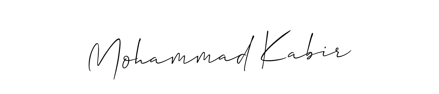 Make a beautiful signature design for name Mohammad Kabir. Use this online signature maker to create a handwritten signature for free. Mohammad Kabir signature style 2 images and pictures png