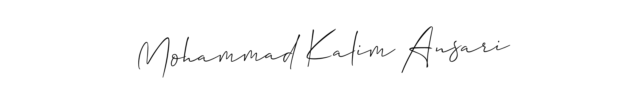 Once you've used our free online signature maker to create your best signature Allison_Script style, it's time to enjoy all of the benefits that Mohammad Kalim Ansari name signing documents. Mohammad Kalim Ansari signature style 2 images and pictures png