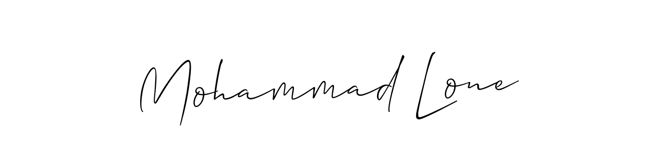 Once you've used our free online signature maker to create your best signature Allison_Script style, it's time to enjoy all of the benefits that Mohammad Lone name signing documents. Mohammad Lone signature style 2 images and pictures png