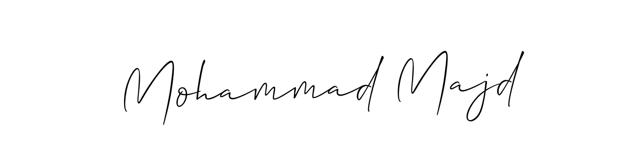 Best and Professional Signature Style for Mohammad Majd. Allison_Script Best Signature Style Collection. Mohammad Majd signature style 2 images and pictures png