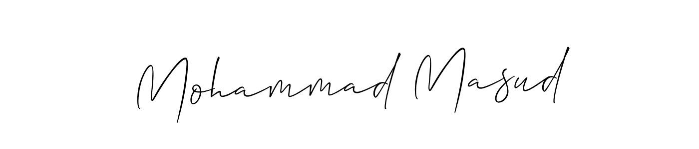 Mohammad Masud stylish signature style. Best Handwritten Sign (Allison_Script) for my name. Handwritten Signature Collection Ideas for my name Mohammad Masud. Mohammad Masud signature style 2 images and pictures png