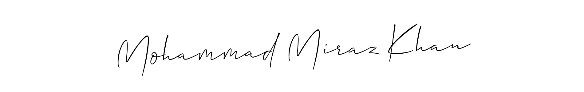 Similarly Allison_Script is the best handwritten signature design. Signature creator online .You can use it as an online autograph creator for name Mohammad Miraz Khan. Mohammad Miraz Khan signature style 2 images and pictures png