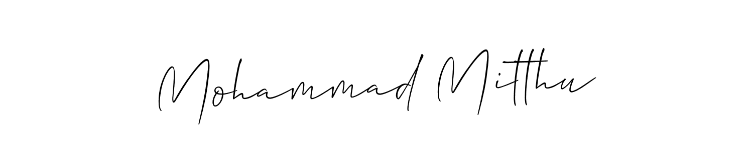 if you are searching for the best signature style for your name Mohammad Mitthu. so please give up your signature search. here we have designed multiple signature styles  using Allison_Script. Mohammad Mitthu signature style 2 images and pictures png