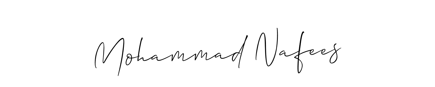 Make a beautiful signature design for name Mohammad Nafees. Use this online signature maker to create a handwritten signature for free. Mohammad Nafees signature style 2 images and pictures png