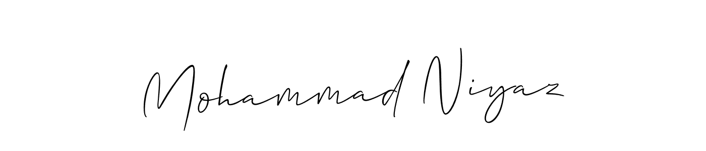 if you are searching for the best signature style for your name Mohammad Niyaz. so please give up your signature search. here we have designed multiple signature styles  using Allison_Script. Mohammad Niyaz signature style 2 images and pictures png