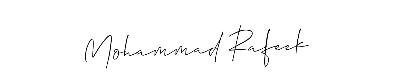 Here are the top 10 professional signature styles for the name Mohammad Rafeek. These are the best autograph styles you can use for your name. Mohammad Rafeek signature style 2 images and pictures png