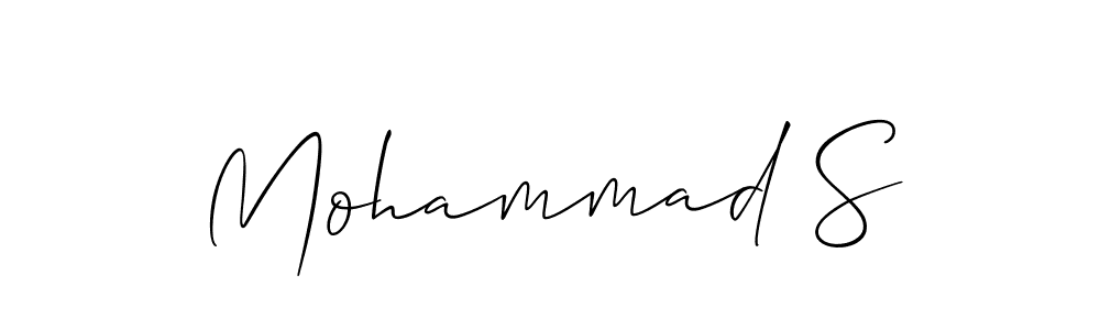 Also You can easily find your signature by using the search form. We will create Mohammad S name handwritten signature images for you free of cost using Allison_Script sign style. Mohammad S signature style 2 images and pictures png
