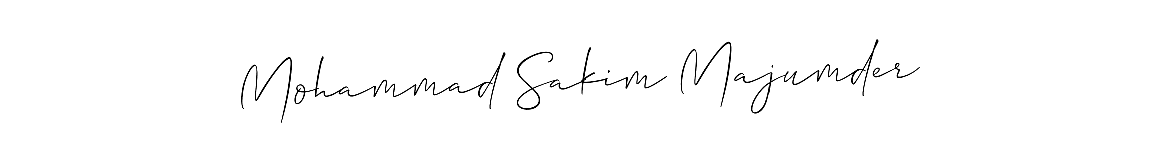 Make a short Mohammad Sakim Majumder signature style. Manage your documents anywhere anytime using Allison_Script. Create and add eSignatures, submit forms, share and send files easily. Mohammad Sakim Majumder signature style 2 images and pictures png
