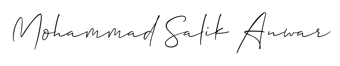 Also we have Mohammad Salik Anwar name is the best signature style. Create professional handwritten signature collection using Allison_Script autograph style. Mohammad Salik Anwar signature style 2 images and pictures png