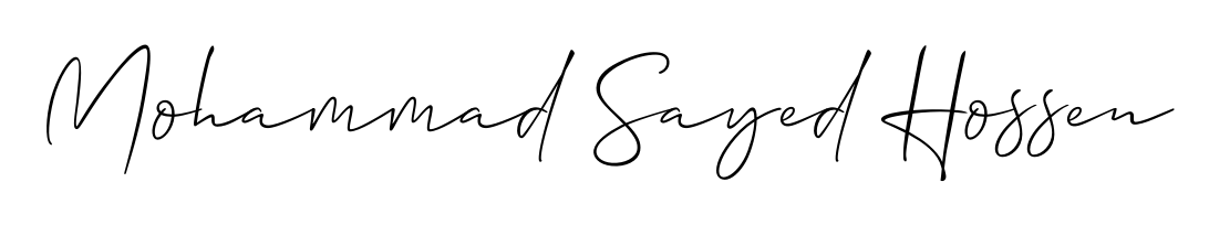 An effortless, minimalist signature concept for Mohammad Sayed Hossen using Allison_Script design. Clean lines that look great on any document. Mohammad Sayed Hossen signature style 2 images and pictures png