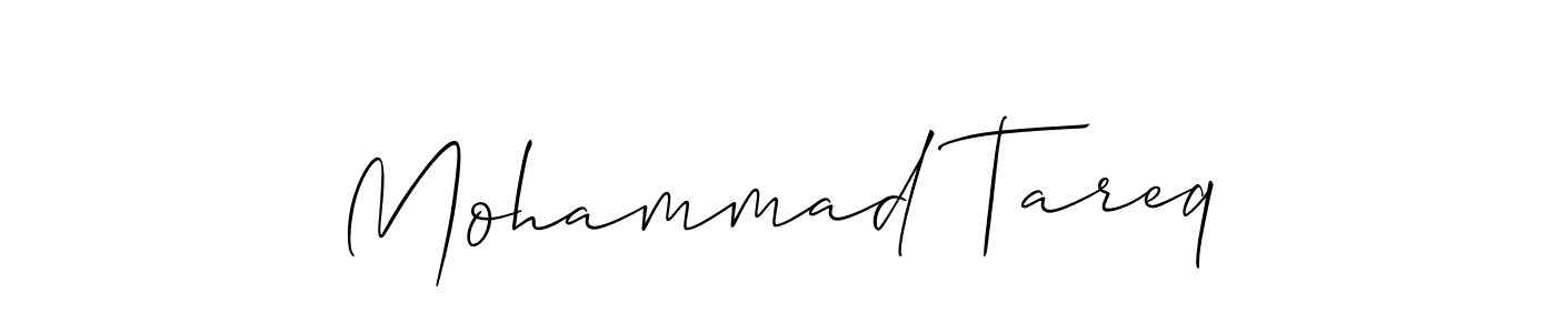 Also You can easily find your signature by using the search form. We will create Mohammad Tareq name handwritten signature images for you free of cost using Allison_Script sign style. Mohammad Tareq signature style 2 images and pictures png