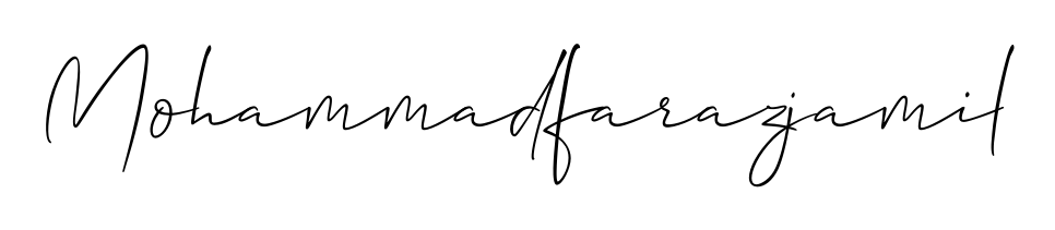 Make your name Mohammadfarazjamil memorable on every contract using Allison_Script autograph style. Instant transparent background export available. Mohammadfarazjamil signature style 2 images and pictures png
