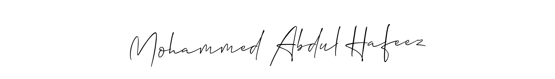 Best and Professional Signature Style for Mohammed Abdul Hafeez. Allison_Script Best Signature Style Collection. Mohammed Abdul Hafeez signature style 2 images and pictures png