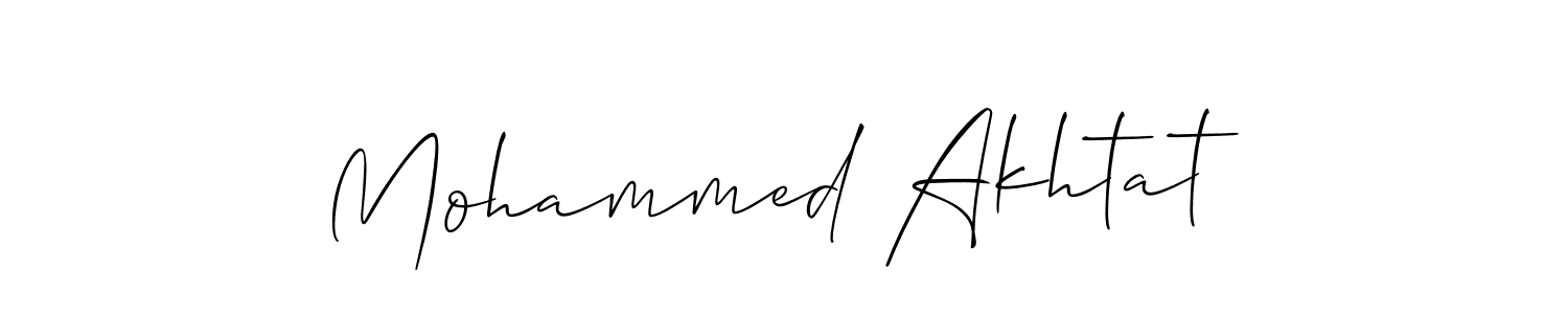 How to Draw Mohammed Akhtat signature style? Allison_Script is a latest design signature styles for name Mohammed Akhtat. Mohammed Akhtat signature style 2 images and pictures png