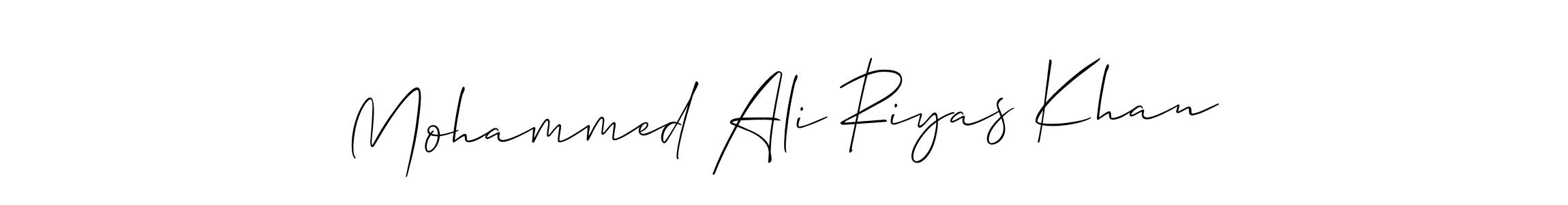 You can use this online signature creator to create a handwritten signature for the name Mohammed Ali Riyas Khan. This is the best online autograph maker. Mohammed Ali Riyas Khan signature style 2 images and pictures png