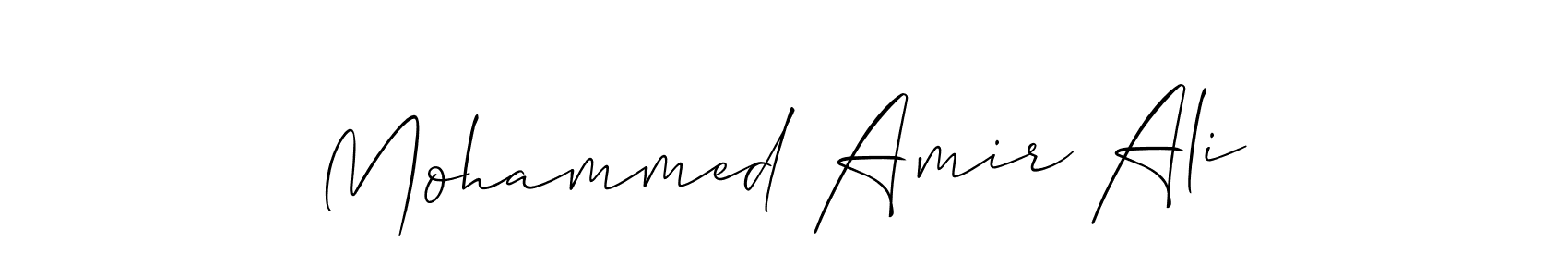 See photos of Mohammed Amir Ali official signature by Spectra . Check more albums & portfolios. Read reviews & check more about Allison_Script font. Mohammed Amir Ali signature style 2 images and pictures png