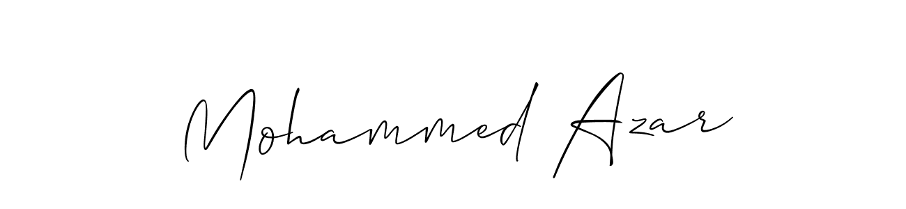 Similarly Allison_Script is the best handwritten signature design. Signature creator online .You can use it as an online autograph creator for name Mohammed Azar. Mohammed Azar signature style 2 images and pictures png