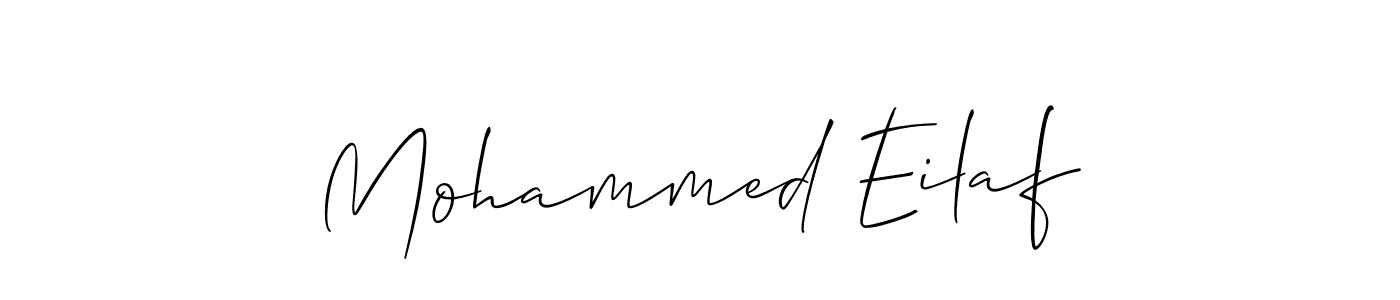 This is the best signature style for the Mohammed Eilaf name. Also you like these signature font (Allison_Script). Mix name signature. Mohammed Eilaf signature style 2 images and pictures png