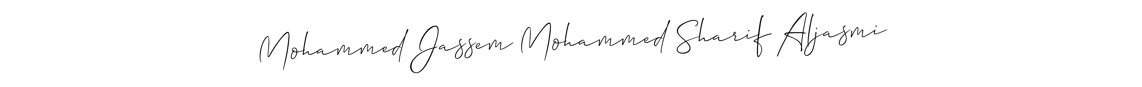 It looks lik you need a new signature style for name Mohammed Jassem Mohammed Sharif Aljasmi. Design unique handwritten (Allison_Script) signature with our free signature maker in just a few clicks. Mohammed Jassem Mohammed Sharif Aljasmi signature style 2 images and pictures png