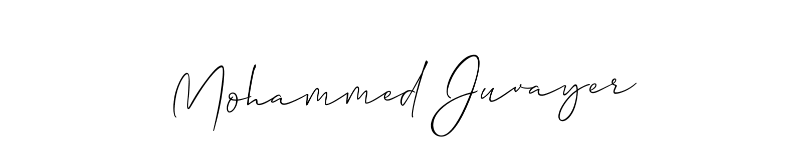Once you've used our free online signature maker to create your best signature Allison_Script style, it's time to enjoy all of the benefits that Mohammed Juvayer name signing documents. Mohammed Juvayer signature style 2 images and pictures png