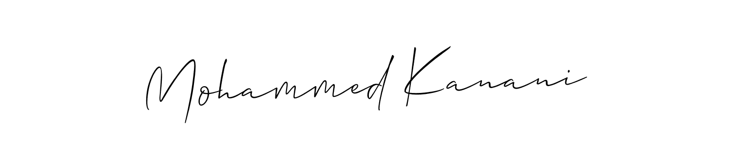 Similarly Allison_Script is the best handwritten signature design. Signature creator online .You can use it as an online autograph creator for name Mohammed Kanani. Mohammed Kanani signature style 2 images and pictures png