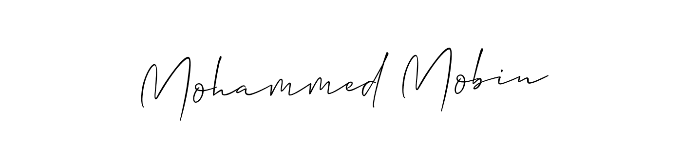 Once you've used our free online signature maker to create your best signature Allison_Script style, it's time to enjoy all of the benefits that Mohammed Mobin name signing documents. Mohammed Mobin signature style 2 images and pictures png