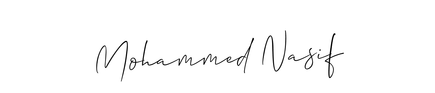 See photos of Mohammed Nasif official signature by Spectra . Check more albums & portfolios. Read reviews & check more about Allison_Script font. Mohammed Nasif signature style 2 images and pictures png