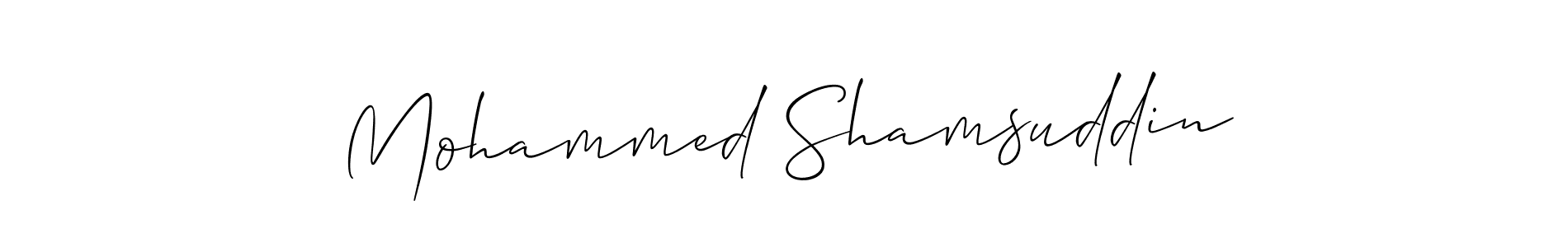 You can use this online signature creator to create a handwritten signature for the name Mohammed Shamsuddin. This is the best online autograph maker. Mohammed Shamsuddin signature style 2 images and pictures png