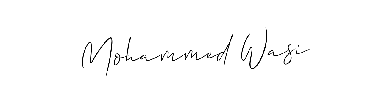 Once you've used our free online signature maker to create your best signature Allison_Script style, it's time to enjoy all of the benefits that Mohammed Wasi name signing documents. Mohammed Wasi signature style 2 images and pictures png