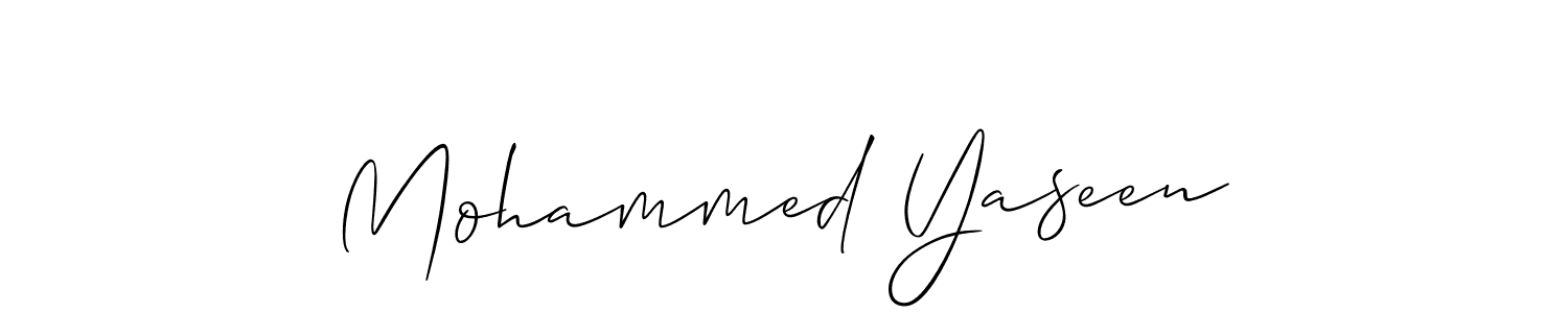 Also You can easily find your signature by using the search form. We will create Mohammed Yaseen name handwritten signature images for you free of cost using Allison_Script sign style. Mohammed Yaseen signature style 2 images and pictures png