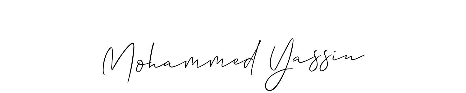 You should practise on your own different ways (Allison_Script) to write your name (Mohammed Yassin) in signature. don't let someone else do it for you. Mohammed Yassin signature style 2 images and pictures png