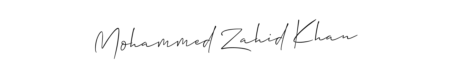 See photos of Mohammed Zahid Khan official signature by Spectra . Check more albums & portfolios. Read reviews & check more about Allison_Script font. Mohammed Zahid Khan signature style 2 images and pictures png