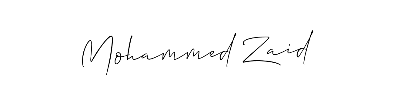 How to Draw Mohammed Zaid signature style? Allison_Script is a latest design signature styles for name Mohammed Zaid. Mohammed Zaid signature style 2 images and pictures png