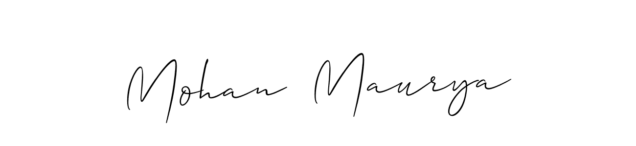 Here are the top 10 professional signature styles for the name Mohan  Maurya. These are the best autograph styles you can use for your name. Mohan  Maurya signature style 2 images and pictures png